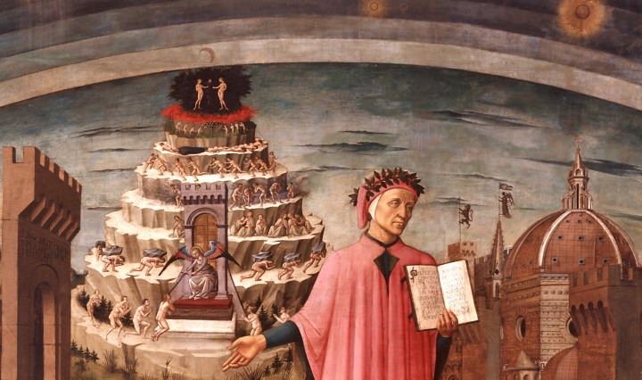 La Divina Commedia illumina Firenze Domenico di Michelino (affresco - 1465)