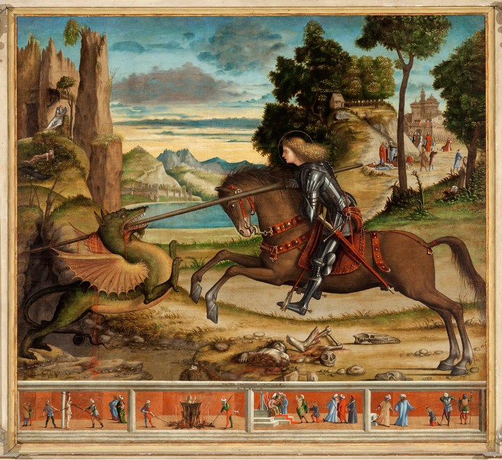 Vittore-Carpaccio-San-Giorgio-e-il-drago-e-quattro-episodi-della-vita-del-Santo-San-Giorgio-Maggiore-Venezia
