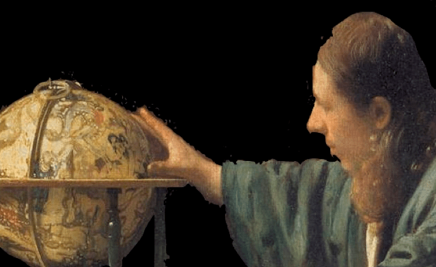 Astronomo di Veermer