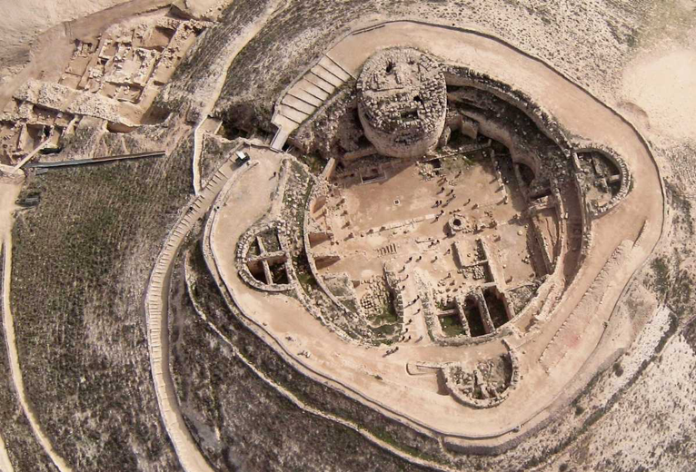 Betlemme - L'Herodion visto dall'alto